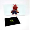 E.G.G. Akuma Designer Glass Tray: Shatter Resistant, High Resolution, Easy to Clean, Display Stand (Transparent) view 4
