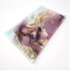 E.G.G. Anime Sunbathing Decorative Glass Tray: Shatter Resistant, High Resolution, Easy to Clean, Display Stand (Transparent, Rectangular, 100% Tempered Glass) view 3