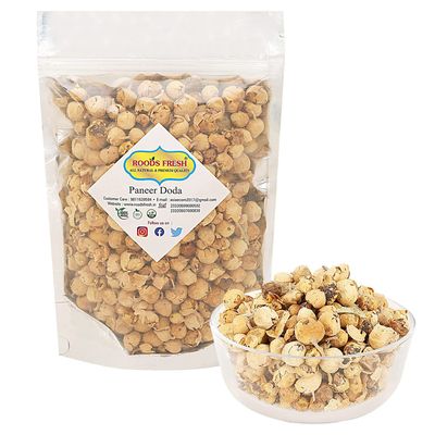 Roods Fresh Natural Paneer Dodi For Diabetes - Indian Rennet/Paneer Doda/Paneer ka Phool/Withania Coagulans (200 grams)