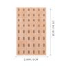 Healifty 48Pcs Ear Acupoint Patches for Ear Care Acupressure Stickers Portable Press Seeds Convenient for Family and Personal Use view 3