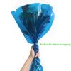 200 ft Blue Cellophane Wrap Roll (16 In x 200 Feet) - 2.5 Mil Thick for Gift Baskets, Bouquets, Party Decorations view 3