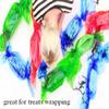 200 ft Green Cellophane Wrap Roll (16 In x 200 Feet) - 2.5 Mil Thick for Gift Baskets, Bouquets, Party Decorations view 4