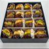 Medjool Dates Gift Box  Stuffed Nuts & Chocolate Covered | Edible Gold & Saffron Garnished view 3