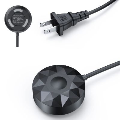 Replacement Charger Base Compatible with Braun Oral B iO Series 7 8 9 Electric Toothbrush, Magnetic Travel Charging Base for Oral-B iO Series 7 Series 8 Series 9 Replacement 3768 Adapter Cord Black