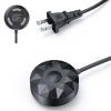Replacement Charger Base Compatible with Braun Oral B iO Series 7 8 9 Electric Toothbrush, Magnetic Travel Charging Base for Oral-B iO Series 7 Series 8 Series 9 Replacement 3768 Adapter Cord Black view 1