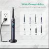 Replacement Charger Base Compatible with Braun Oral B iO Series 7 8 9 Electric Toothbrush, Magnetic Travel Charging Base for Oral-B iO Series 7 Series 8 Series 9 Replacement 3768 Adapter Cord Black view 2