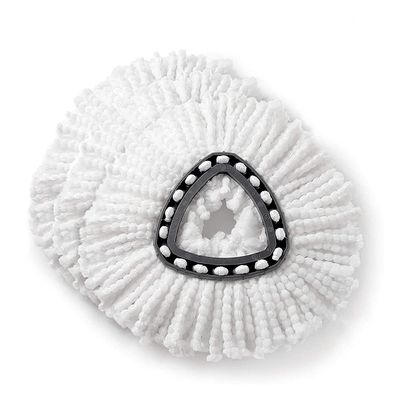 3 Pack Mop Replacement Heads Compatible with Spin Mop, Microfiber Spin Mop Refills, Easy Cleaning Mop Head Replacement