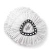 3 Pack Mop Replacement Heads Compatible with Spin Mop, Microfiber Spin Mop Refills, Easy Cleaning Mop Head Replacement view 1