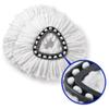 3 Pack Mop Replacement Heads Compatible with Spin Mop, Microfiber Spin Mop Refills, Easy Cleaning Mop Head Replacement view 4