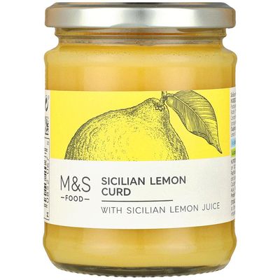 Sicilian Lemon Curd 325g - Made in UK - Marks & Spencer M&S