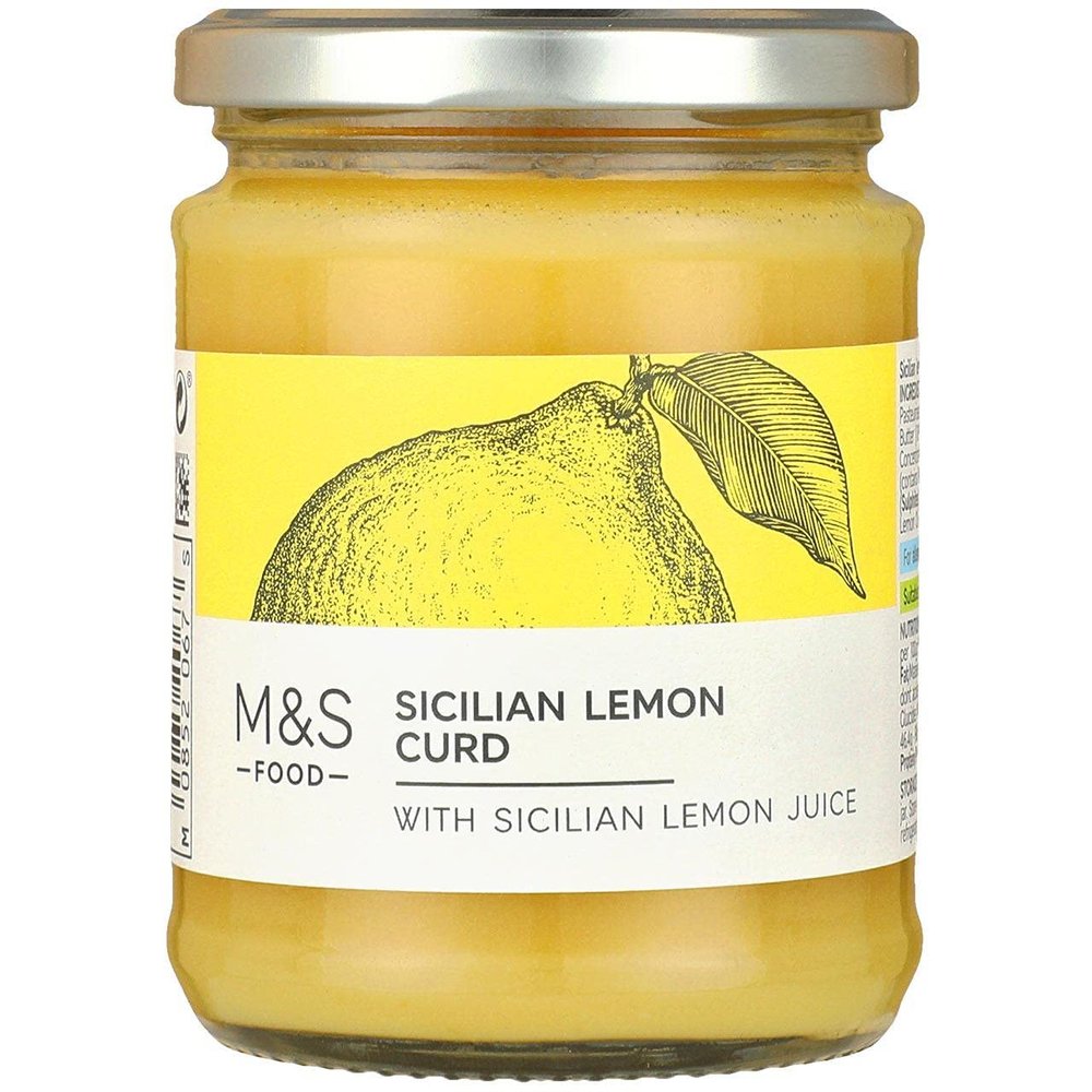 Sicilian Lemon Curd 325g - Made in UK - Marks & Spencer M&S