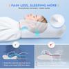 Osteo Cervical Pillow for Neck Pain Relief, Hollow Design Odorless Memory Foam Pillows with Cooling Case, Adjustable Orthopedic Bed Pillow for Sleeping, Support for Side Back Sleepers view 2