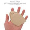 2 Pairs Anti Drop Heel Half Size pad of Foot Cushion Soft Forefoot Pads Shoe Sizer Cushions Heels for Women Heel Inserts Women's Liner Foot Protector Knitted Fabric view 2