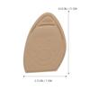 2 Pairs Anti Drop Heel Half Size pad of Foot Cushion Soft Forefoot Pads Shoe Sizer Cushions Heels for Women Heel Inserts Women's Liner Foot Protector Knitted Fabric view 3
