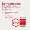 PROTOCOL FOR LIFE BALANCE Serrapeptase - Digestive Enzyme Capsule - 60,000 Units Activity -Support Respiratory Health - Immune Support Supplement - 60 Veg Caps view 4