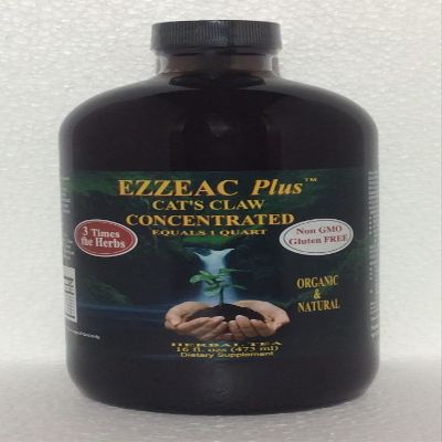 Ezzeac Plus Cat's Claw - Nature's Unique 16 oz. Concentrate- All Natural, Advanced Formula, Premium Herbal Tea - Dr. Brusch & R.Caisse RN