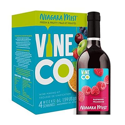 VineCo Niagara Mist Wine Making Kit - Raspberry