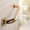 WHLMYH Safety Handrail,Handrails Full Copper Bathroom Staircase Senior Assist Bath Handle Bath Auxiliary ToolsSuitable for Stairwells, Corridors, Bathrooms, Hotels, Etc,Gold,47Cm view 4