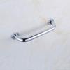 WHLMYH Safety Handrail,Handrails Full Copper Bathroom Staircase Senior Assist Bath Handle Bath Auxiliary ToolsSuitable for Stairwells, Corridors, Bathrooms, Hotels, Etc,Silver,37Cm view 1