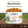 Belmont Peanuts Gourmet Honey Roasted Virginia Peanuts, 25 oz (1 Pack)  Only 8 Simple Ingredients, No Preservatives, 6g Protein  A Premium, Sweet, Salty, Crunchy, Hand Seasoned Snack view 3
