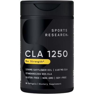 Sports Research CLA 1250mg, 90 Softgels