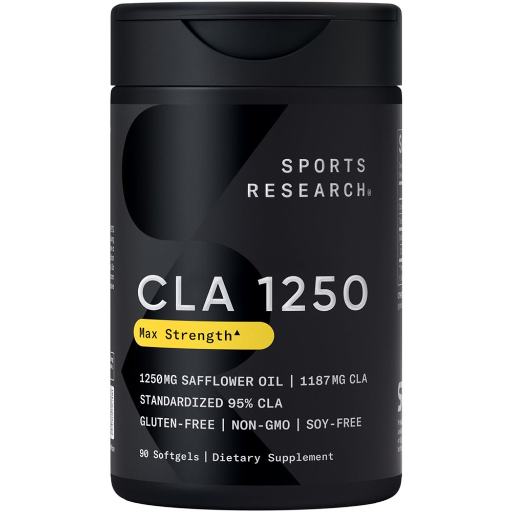 Sports Research CLA 1250mg, 90 Softgels