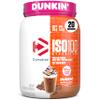 Dymatize x Dunkin' Mocha Latte ISO100 Whey Protein Powder, 95mg Caffeine, 25g of Protein, 20 Servings, 5.5g BCAAs, 120 Cal., Gluten Free, 1g Fat, 1g Sugar, 3g Carb view 1