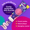 BURST Marshmallow Sparkle Kids Toothpaste with Fluoride (4oz/2 Pack) | Great Tasting | Flavored for Children & Toddlers | Anticavity | Dye Free & Vegan | Safe for Kids Ages 2+ view 3
