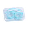 AITIME Contact Lens Applicator, Portable Contact Lenses Case with Contact Lens Remover and Insertion Tool, Eyes Lens Container with Tweezers (Blue) view 1
