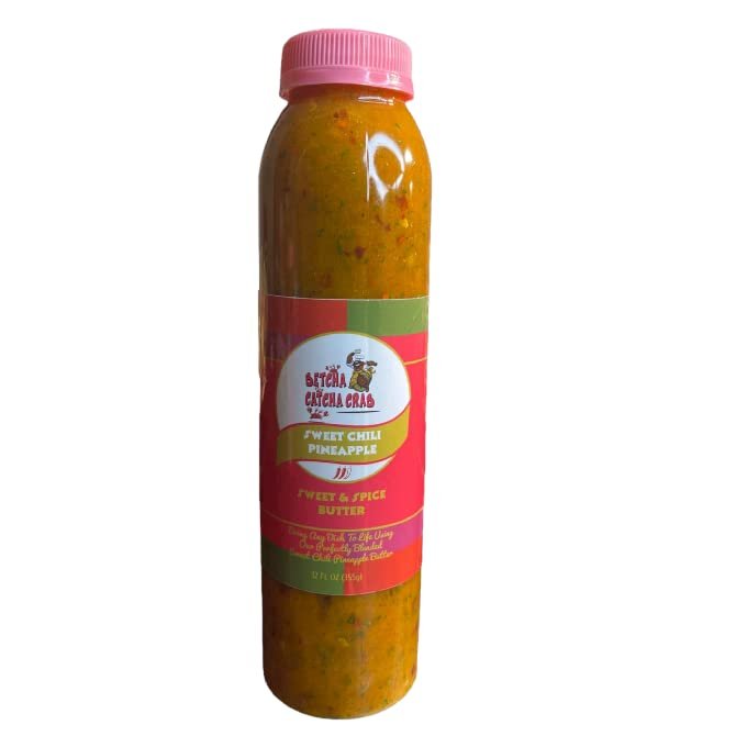 Betcha Catcha Crab Seasoned Butter (Sweet Chili Pineapple, 12 Fl Oz)