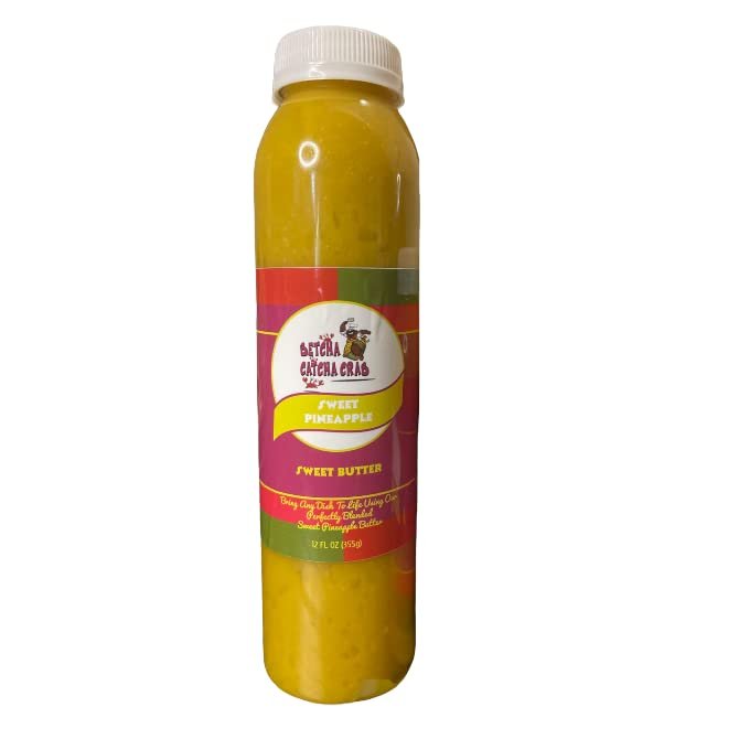 Betcha Catcha Crab Seasoned Butter (Sweet Pineapple, 12 Fl Oz)