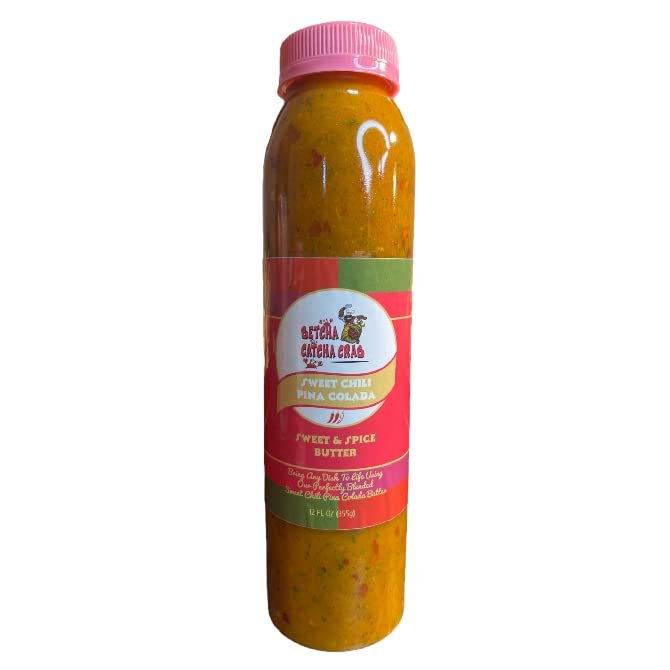 Betcha Catcha Crab Seasoned Butter (Sweet Chili Pina Colada, 12 Fl Oz)