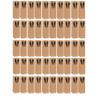 Purple Q Crafts Wine Bag, Kraft Brown, for Wine Bottles, 4"x4"x14" Whiskey/Spirits, Reusable Wine Gift Bag, Laminated for Extra Strength. (4"x4"x14" 50 pack) view 2