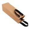 Purple Q Crafts Wine Bag, Kraft Brown, for Wine Bottles, 4"x4"x14" Whiskey/Spirits, Reusable Wine Gift Bag, Laminated for Extra Strength. (4"x4"x14" 50 pack) view 3
