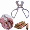 Cigar Scissors Cutter Stainless Steel Guillotine Double Blade Straight Cut Cigar Lovers Tools (mini) view 3