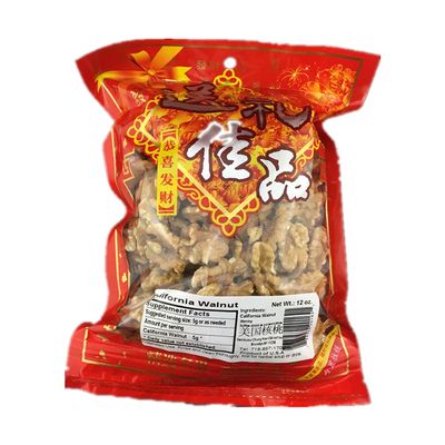 Walnut, also known as walnut, qiang peach, walnut kernel contains rich nutrients, every 100 grams containing protein 15~20 grams, beneficial to human body. A much-loved nut food 12oz