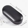 alladaga 2 in 1 Double Use Portable Glasses Case Set Compatible with Contact Lens and Eyeglasses Case view 2