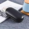 alladaga 2 in 1 Double Use Portable Glasses Case Set Compatible with Contact Lens and Eyeglasses Case view 3