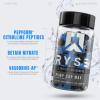 RYSE Project Blackout Pump Cap Max - Pre Workout Nitric Oxide Booster Supplement for Men with Betaine Nitrates & Citrulline Peptides for Maximum Muscle Pumps and Blood Flow - 30 Servings (120 Count) view 3