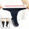 Mediss 3 Pairs Extra Width Socks for Lymphedema & Diabetic, Bariatric Sock Stretches up to 30" for Swollen Feet view 2
