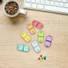1pc Portable Pill Organizer Assorted Color Medicine Container for Daily Medication Lightweight Compact Design for for Travel Home Use view 3