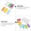 1pc Portable Pill Organizer Assorted Color Medicine Container for Daily Medication Lightweight Compact Design for for Travel Home Use view 4