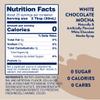 Jordan's Skinny Mixes Syrups Sugar Free Coffee Syrup, White Chocolate Mocha Flavor Mix, Zero Calorie Flavoring for Chai Latte, Protein Shake, Cocktail & More, Gluten Free, Keto Friendly, 25.4 Fl Oz, 1 Pack view 2