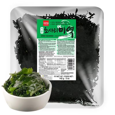 Wang Premium Baby Miyeok Seaweed - Dried Slices from Wando Island, Korea - Rich in Calcium & Nutrients - Perfect for Authentic Korean Miyeok Guk (Seaweed Soup) - 5 Ounce