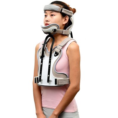 Adjustable Orthosis Cervical Thoracic Halo Brace Head Neck Chest Thoracic Orthosis Fracture Fixation Cervical Vertebra Rehabilitation Support
