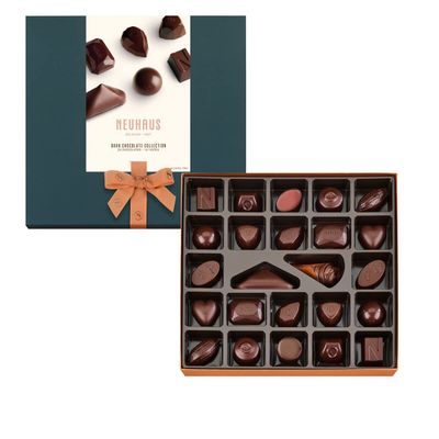 Neuhaus Belgian Chocolate Classic Discovery Collection All Dark Chocolates 24 Timeless Neuhaus Intense Dark Coated Chocolate Pralines Gourmet Chocolate Gift