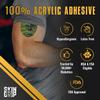 Skin Grip CGM Sensor Patches Compatible with Medtronic Guardian (20-Pack), Waterproof & Sweatproof for 10-14 Days, Pre-Cut Adhesive Tape, Continuous Glucose Monitor Patch, Camo view 2