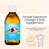 Simple Spectrum, All Natural Fish Oil, Omega 3 DHA Supplement view 2