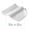 Stryker - Sage Essential Bath Cleansing Washcloths - 6 Packages, 48 Cloths - Fresh Scent, No-Rinse Bathing Wipes, Ultra-Soft and Medium Weight Cloth, Hypoallergenic view 3