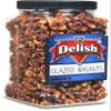 Gourmet Glazed Walnuts by Its Delish, 30 Oz Jumbo Reusable Container (Jar)  Vegan, Kosher, Non-GMO, No Artificial Flavors  Healthy Protein-Packed Lightly Sweetened Walnuts for Dessert, Baking, Salad Topping & Snack Time view 1